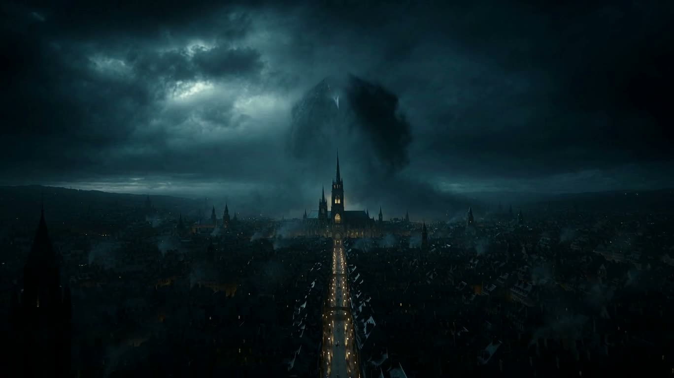 Le corbeau de l'ombre descend sur la cité gothique