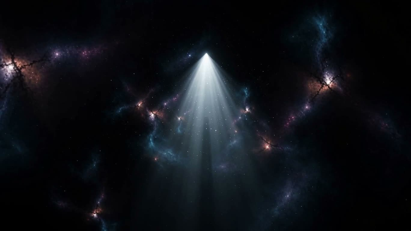 凝视宇宙深渊
