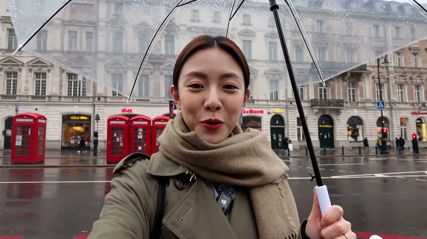 Nhật ký ẩm thực ba thành phố trong mưa tuyết — AI video creation