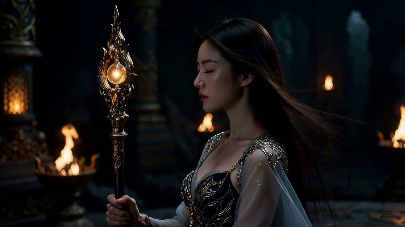 Alicia: Elf Wand Awakening — AI video creation