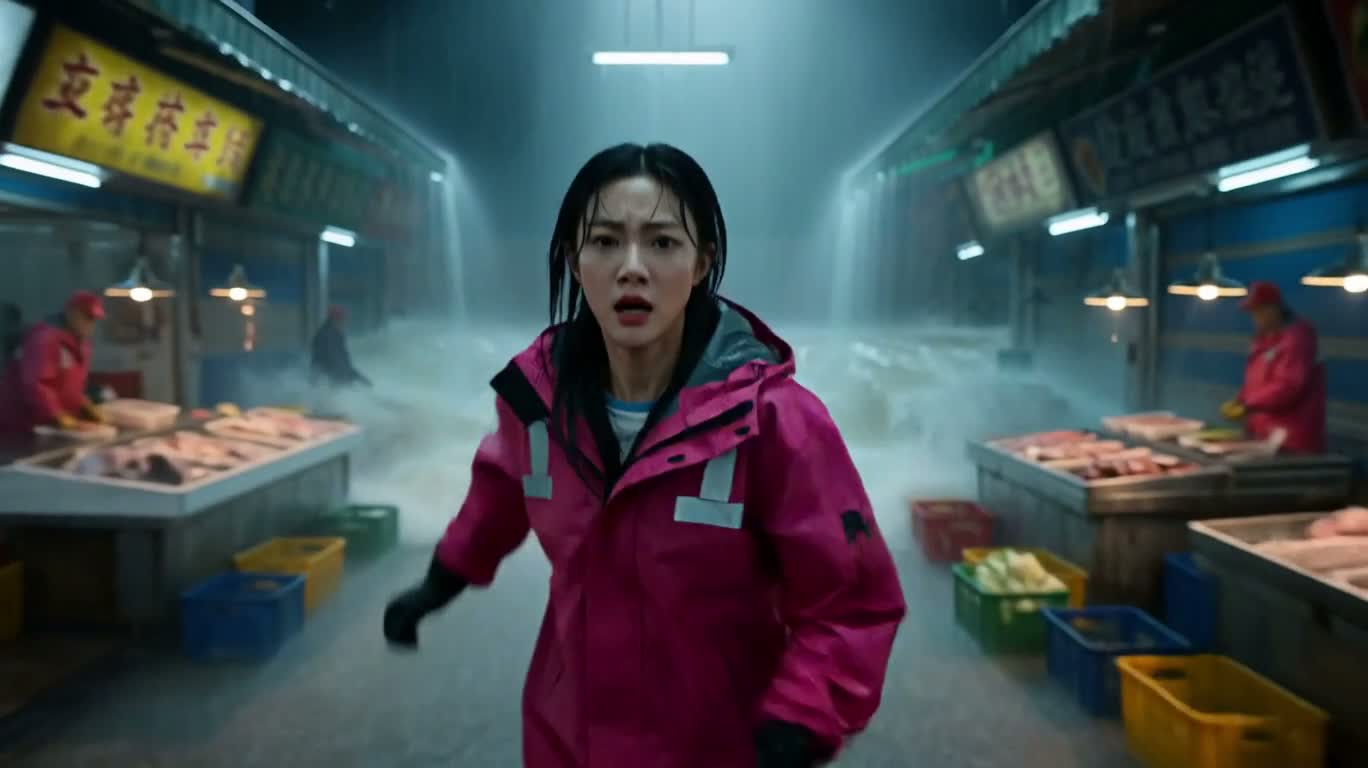 洪水市场中的救援