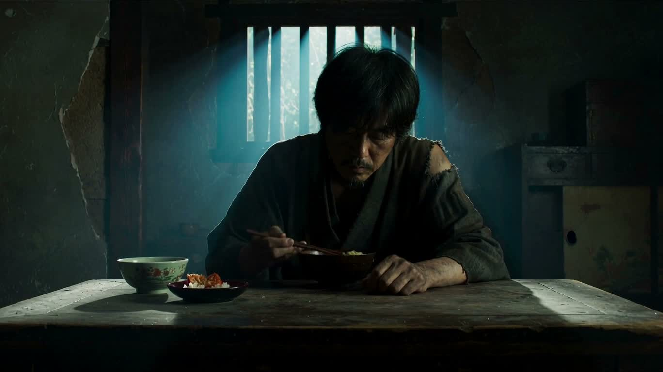 幽蓝旧屋中的慢食 — AI video creation