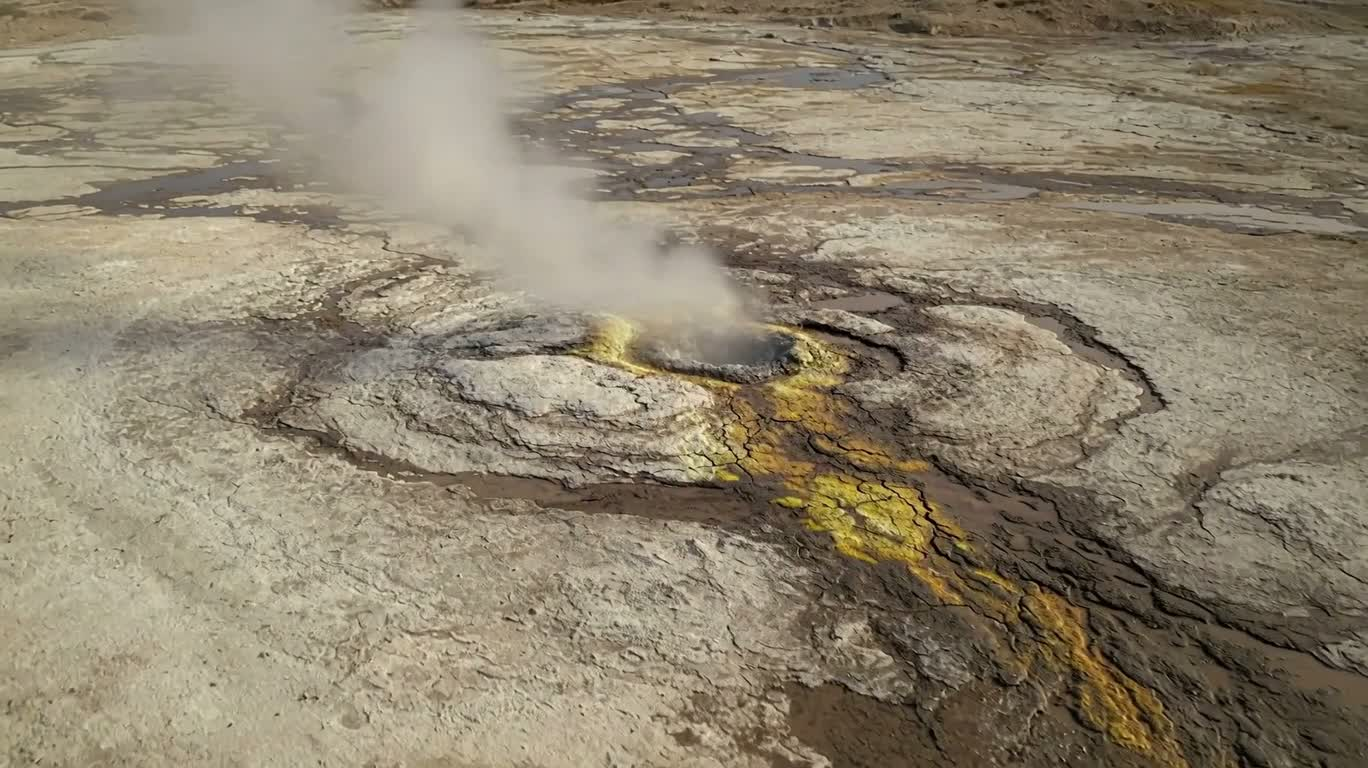 Steaming Geothermal Wasteland