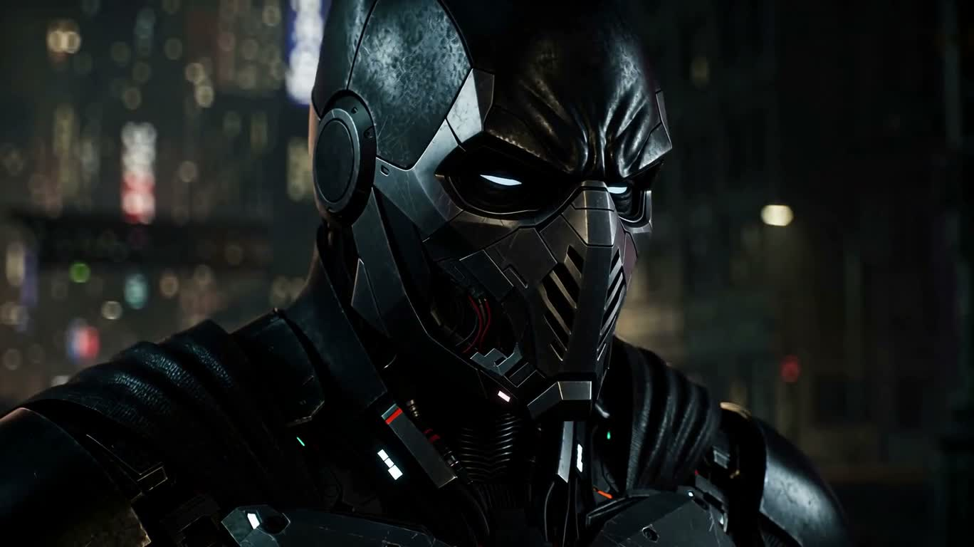 Neon Gotham Nightwalker — AI video creation