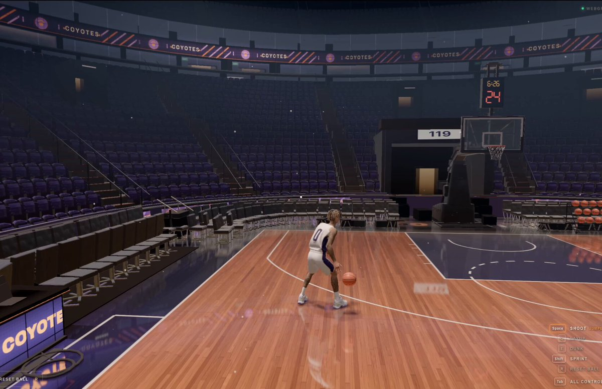 Browser Basketball Game Demo