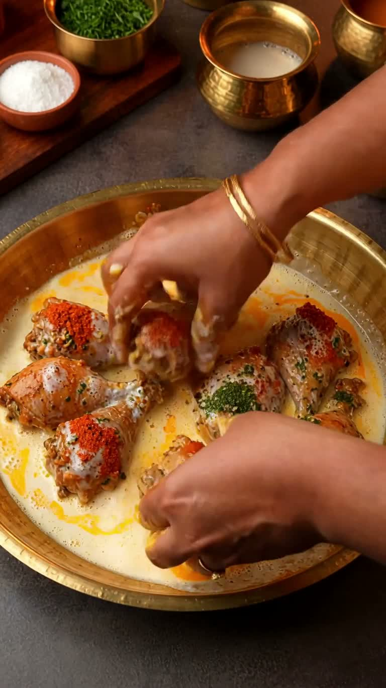 Cơm biryani Ấn Độ trong làn hơi gia vị