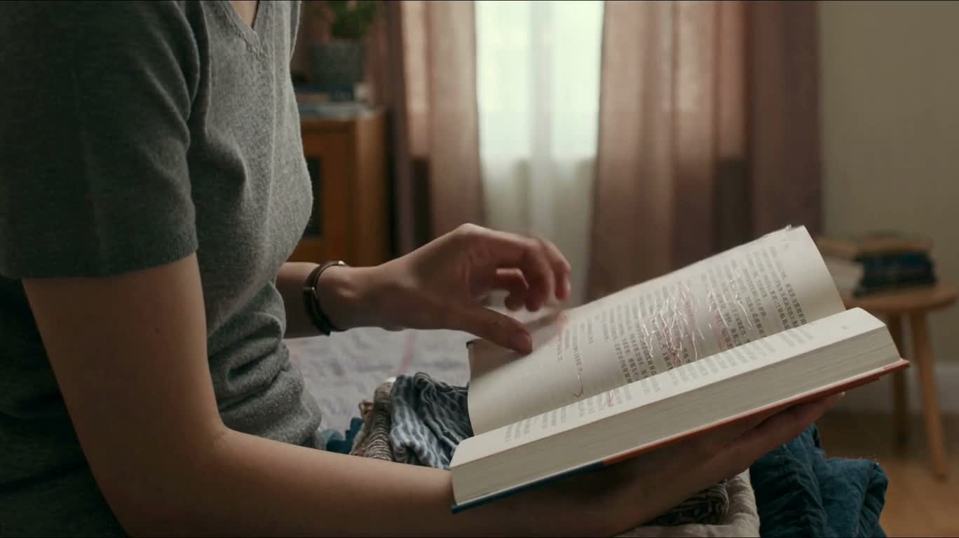Tidying Clothes After Reading