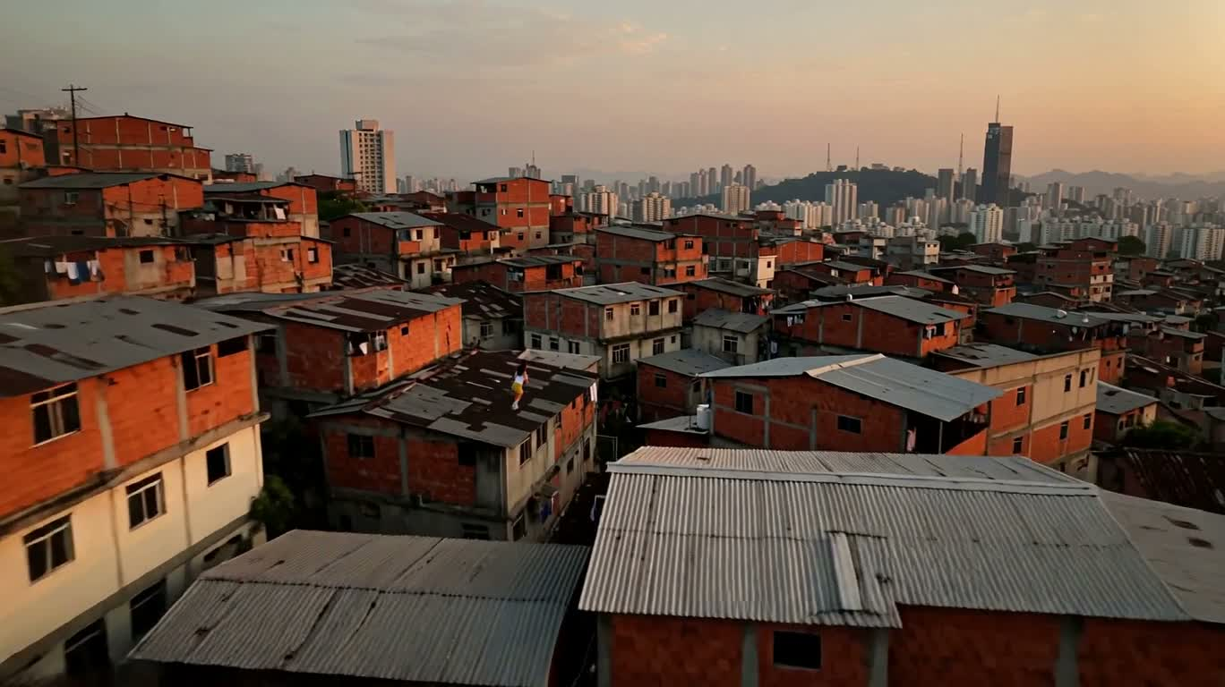 Saut sur les toits de São Paulo