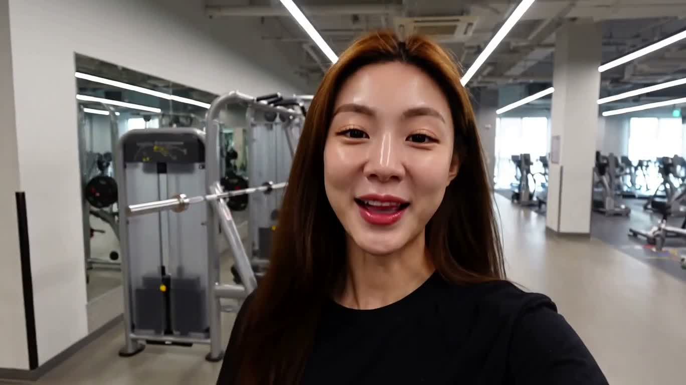 Tự sướng phòng gym, luyện tập hằng ngày