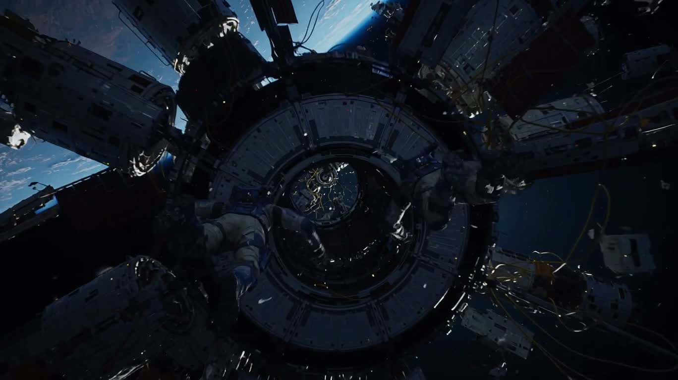 Zero-Gravity Orbital Duel