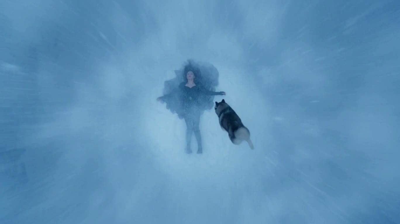 冰雪女王与巨狼