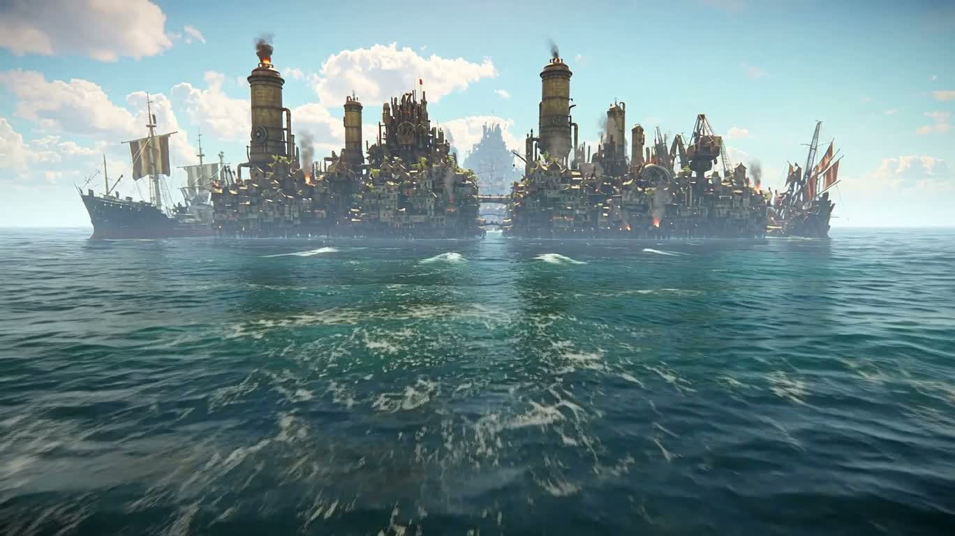 蒸汽海城的海盗突袭