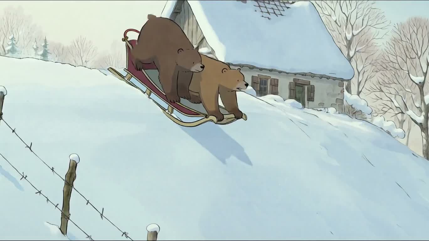 雪坡熊仔飞车记