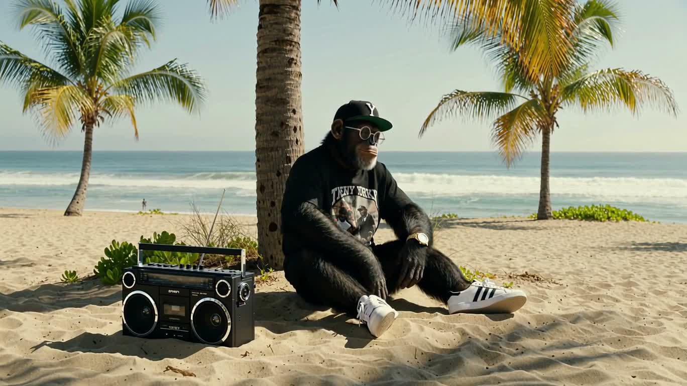 Beach Beats Under the Palms