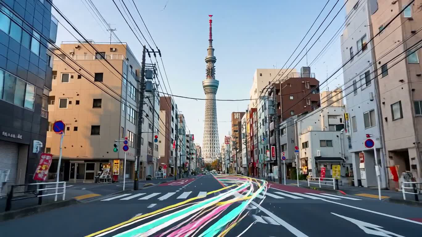 東京光の軌跡を巡る