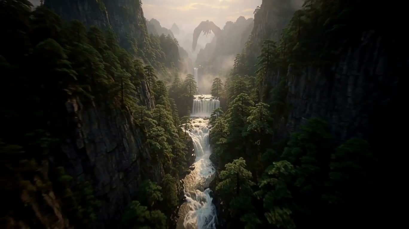 瀑谷斷流：玄鐵劍影