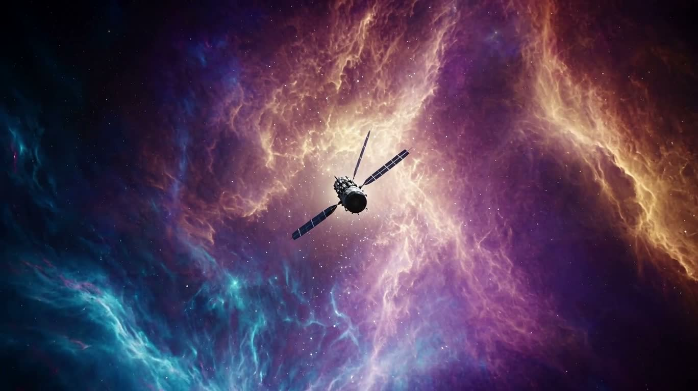 星云中的行星级机械苏醒