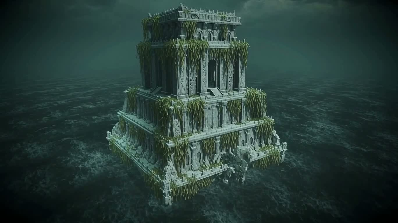 La marée noire abyssale assiège la cité — AI video creation