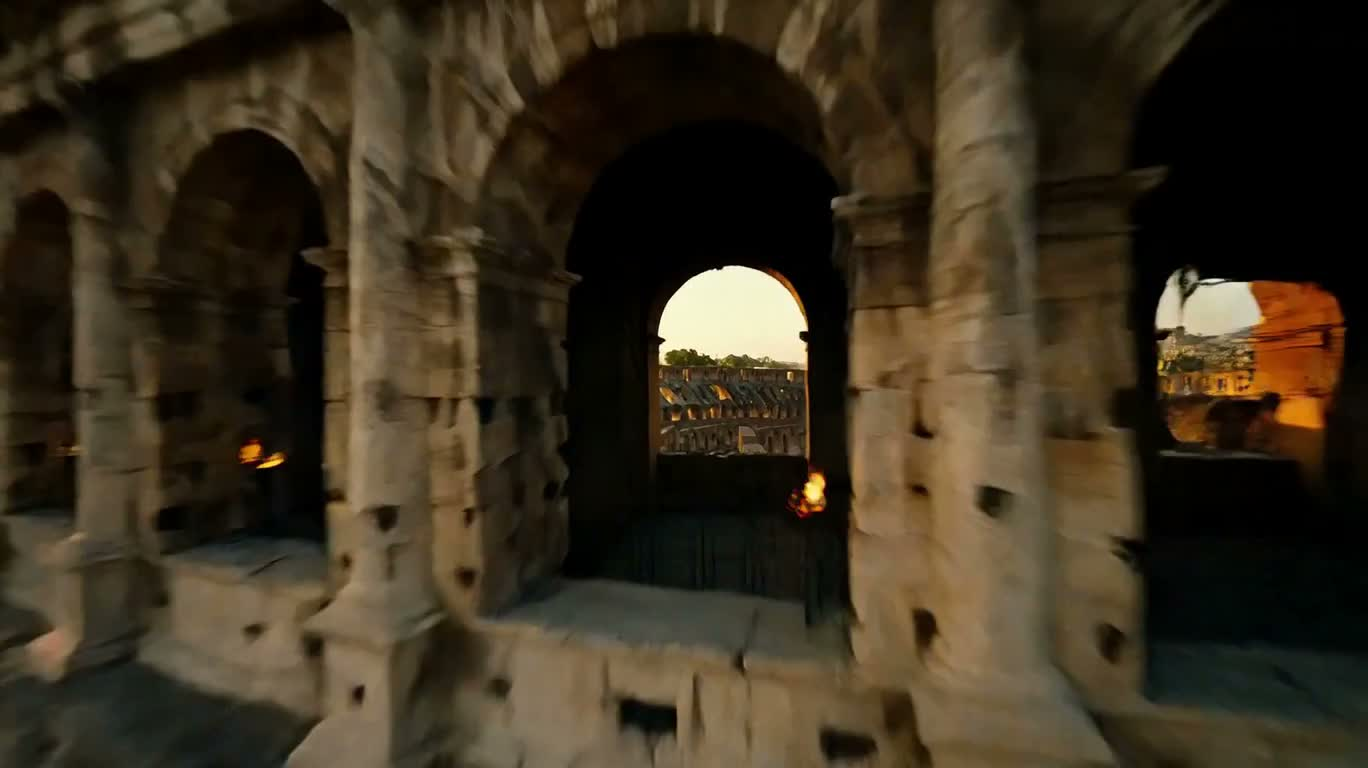 Colosseum Speed Run and Gladiator Battle