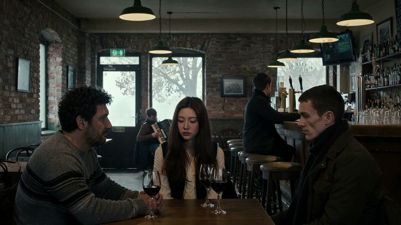 Départ du bar morose — AI video creation
