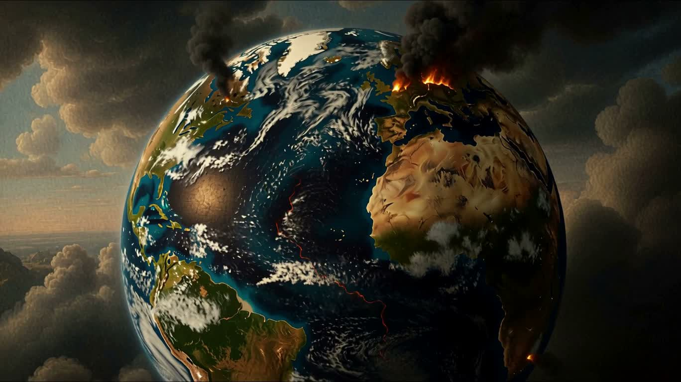 自噬大地：地狱烟影 — AI video creation