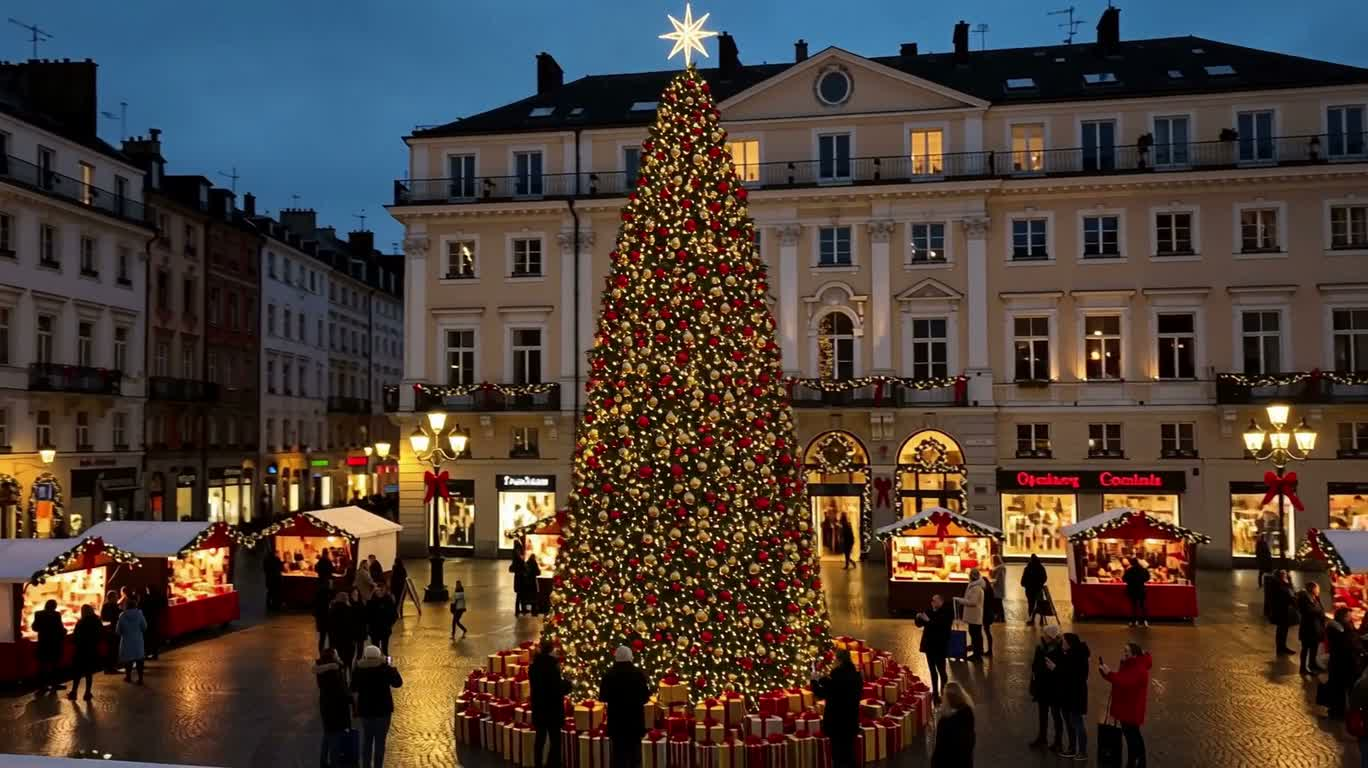 Place de la veille de Noël