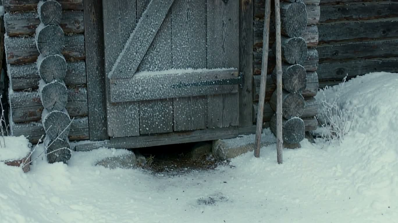 雪の森の山小屋 — AI video creation