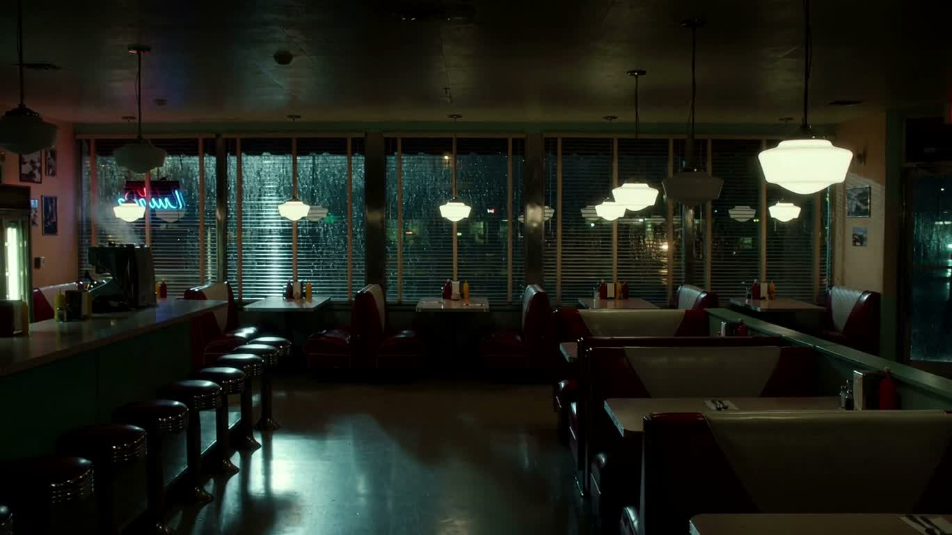 雨夜旧餐馆 — AI video creation