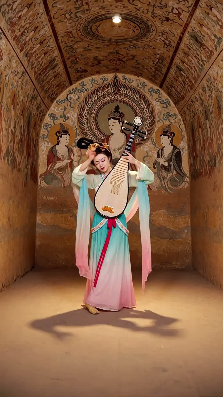 敦煌 反弾琵琶の舞・壁画が目覚める