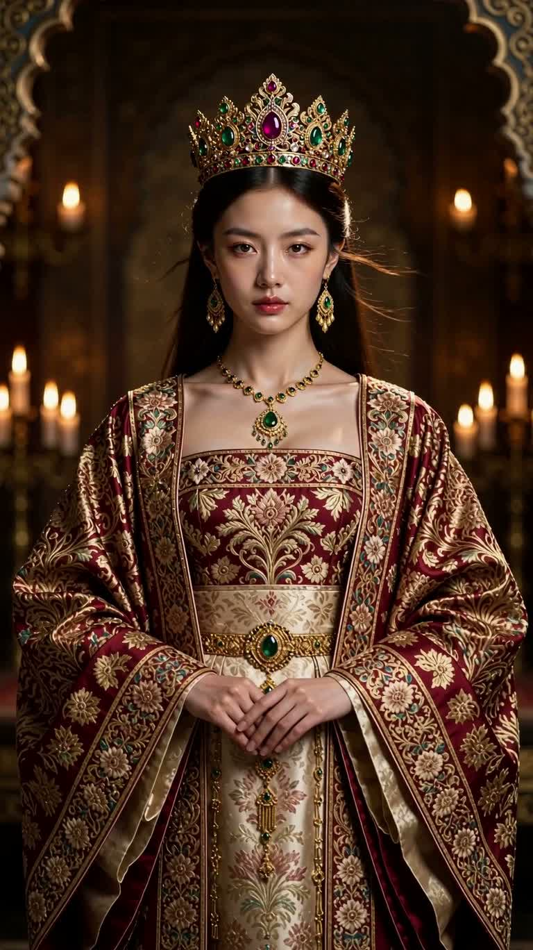 安达卢西亚奇幻女皇肖像