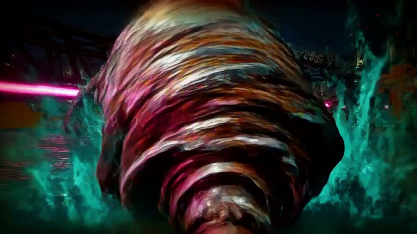Bataille des colosses mécaniques sur la plateforme sous-marine