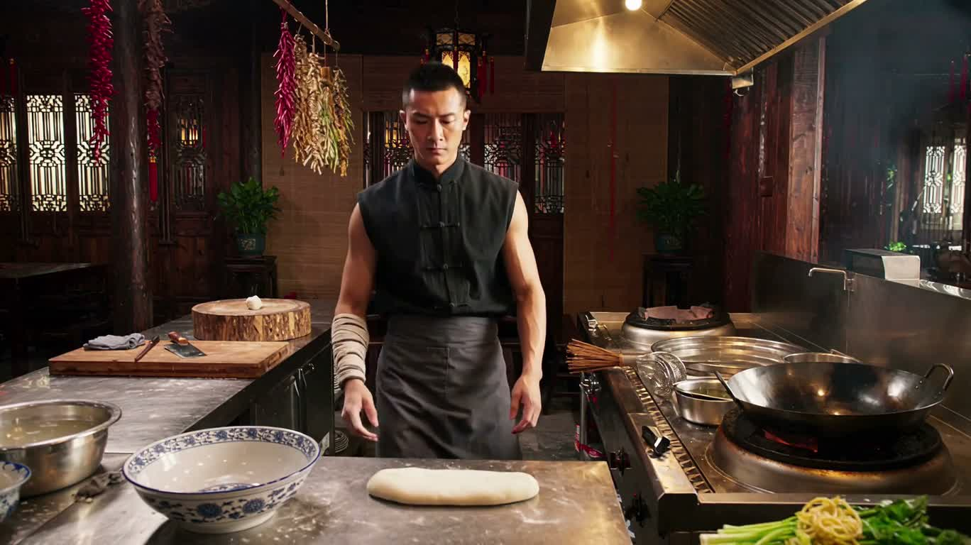 Le chef kung-fu et les nouilles volantes