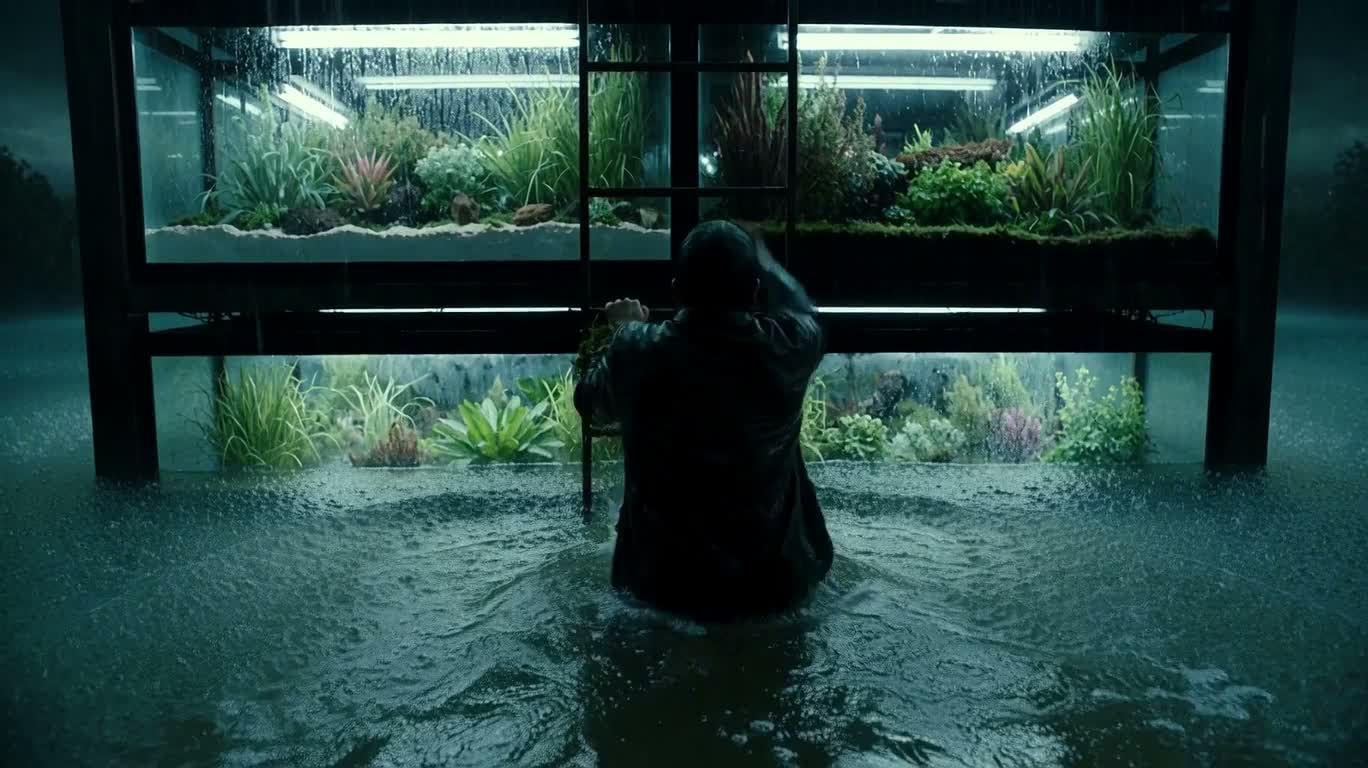 洪水温室穹顶逃生
