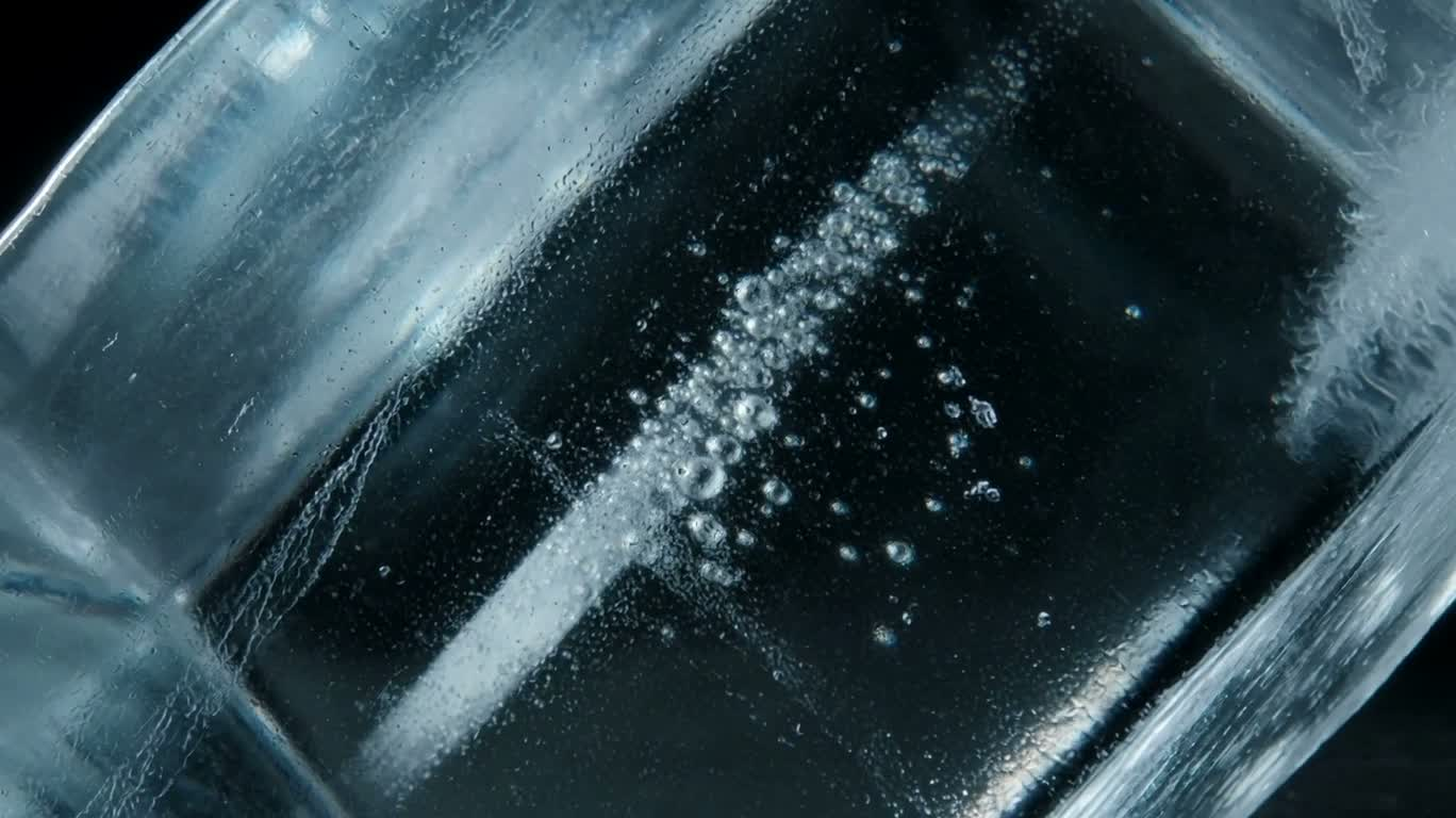Bulles gelées