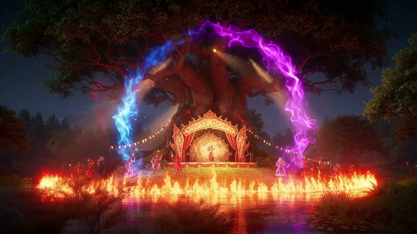 魔树湖畔幻焰嘉年华