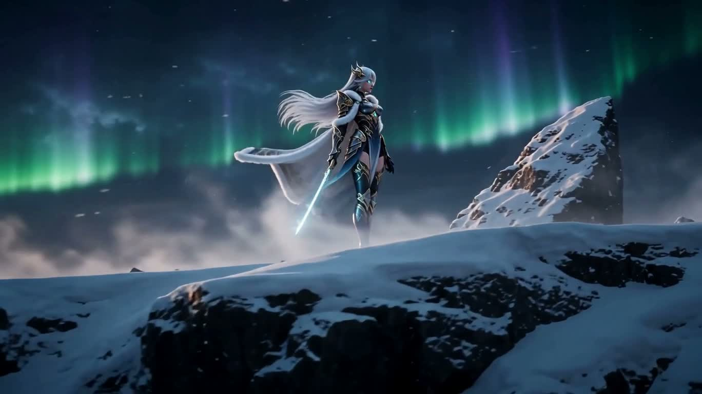 Pic de glace auroral : la lame de l'énergie givrante