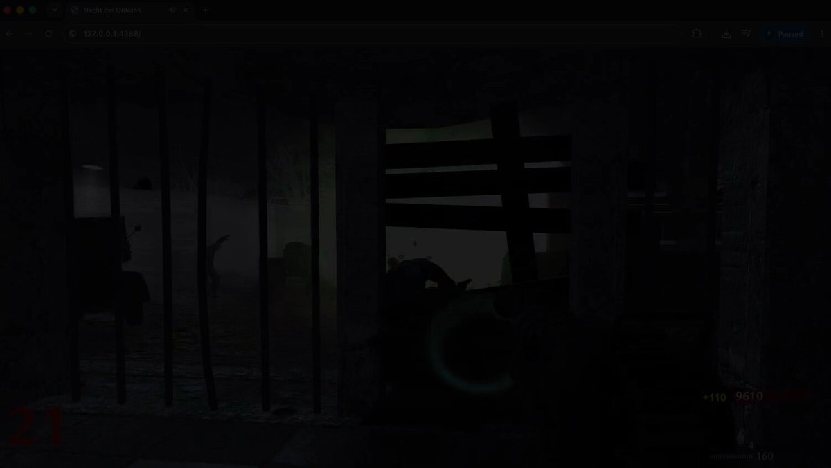 Перенос карты зомби Call of Duty WWII в веб