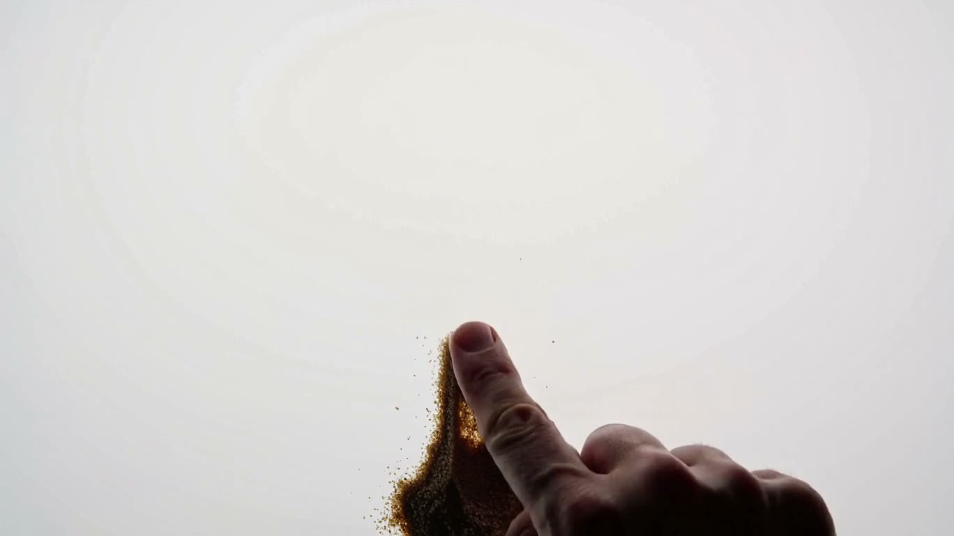 The Rise and Fall of Sand Grains and Tree Shadows