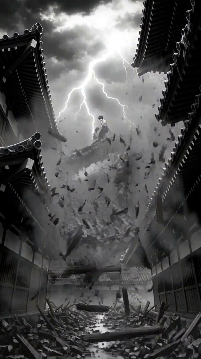 Black and White Impact Color: Fortress Showdown
