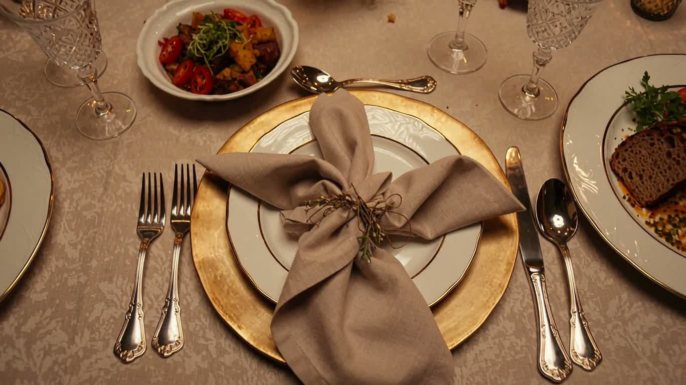 Festive Shared Dinner — AI video creation
