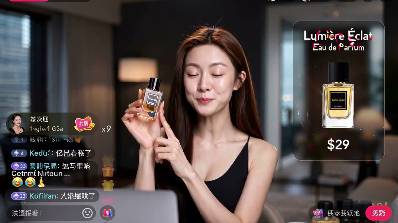 Gợi ý sản phẩm hương thơm livestream