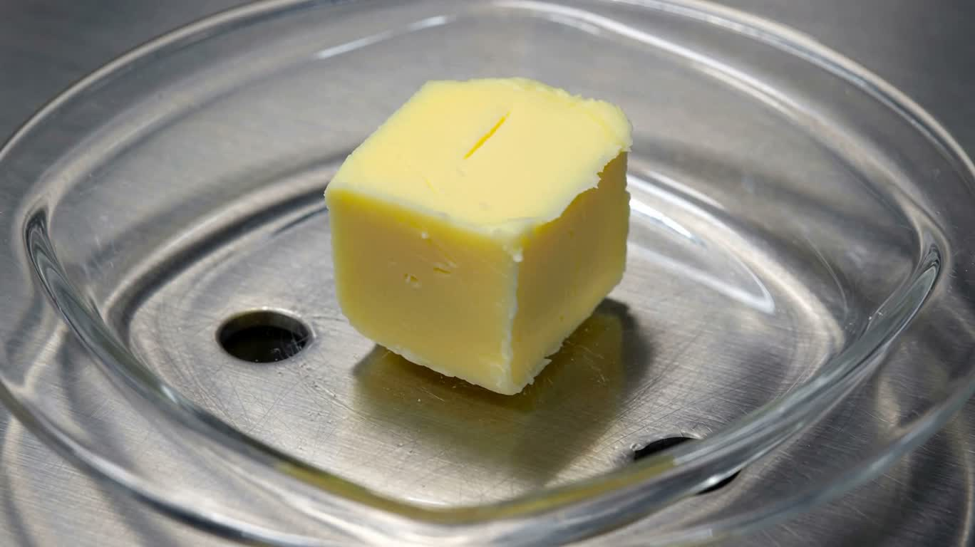 バター加熱融解実験