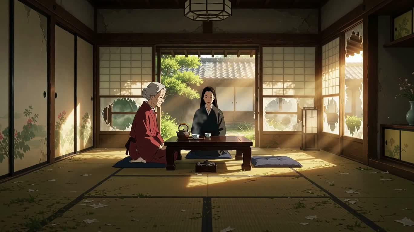 茶碗中的旧日幽影