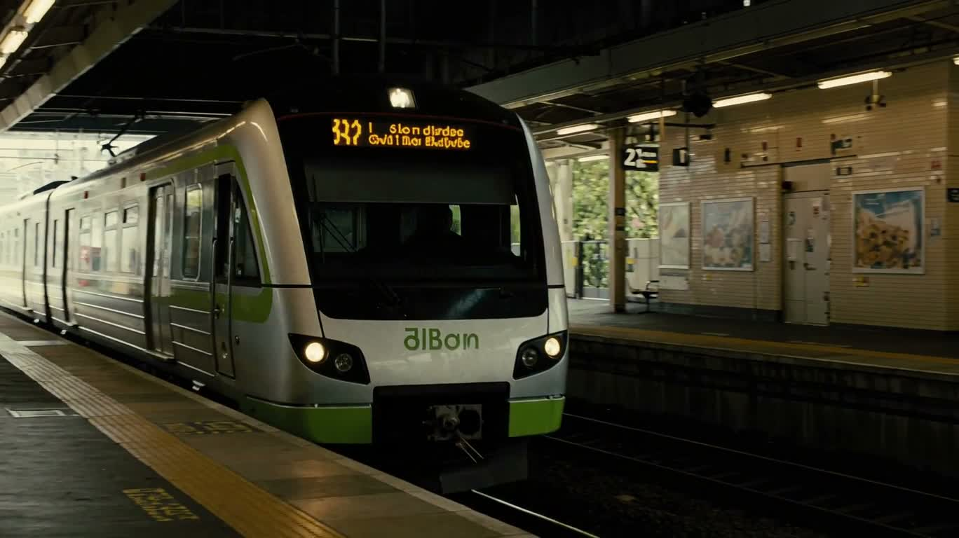 Train Entering the Station