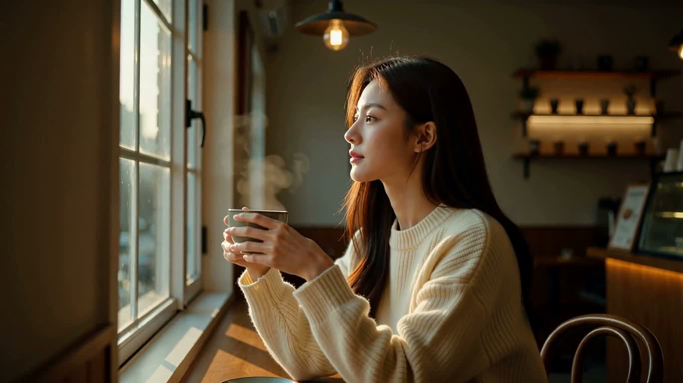 A Moment at the Sunrise Café