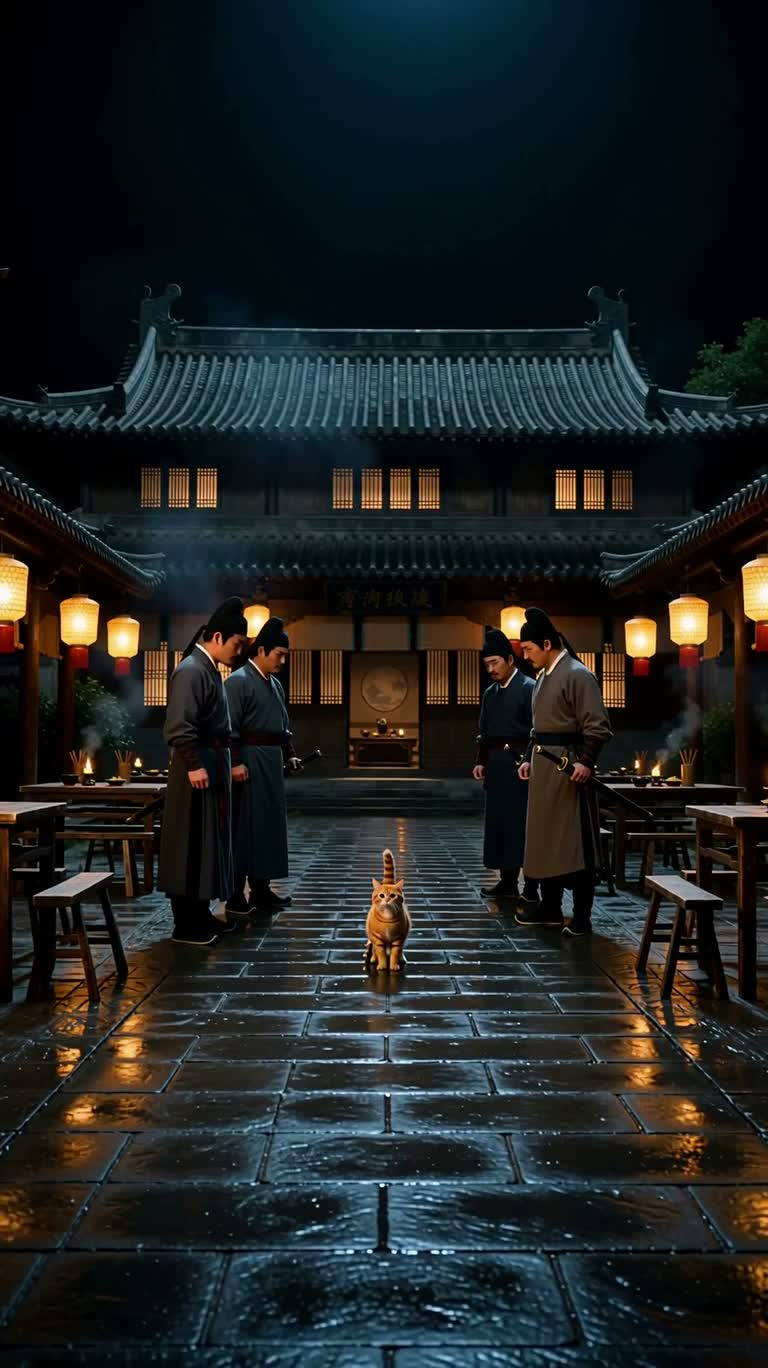 The Orange Cat Swordsman of Lantern Inn