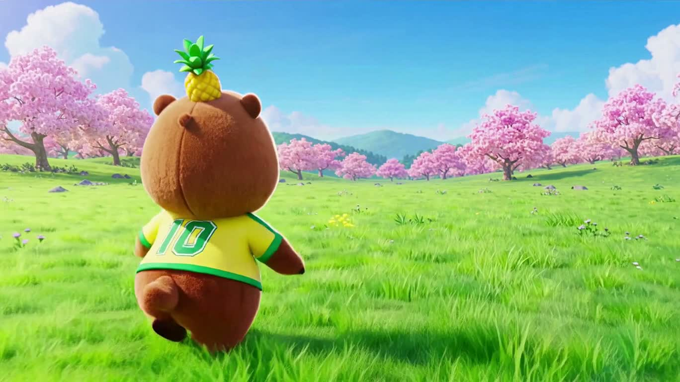 奇奇の桜の花びらクジラの冒険