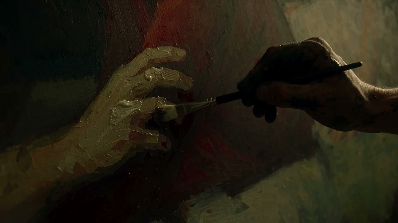 Художник перед холстом