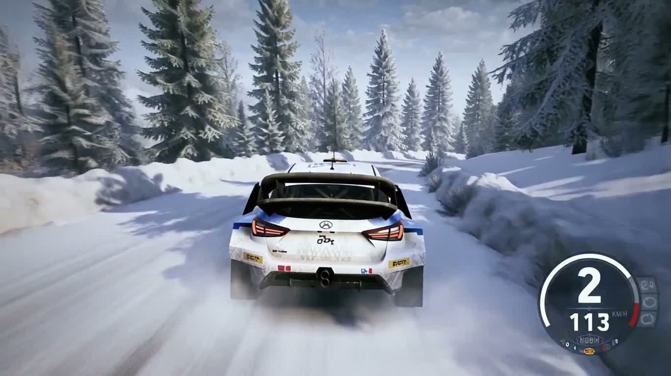 雪林拉力赛飞跃回放