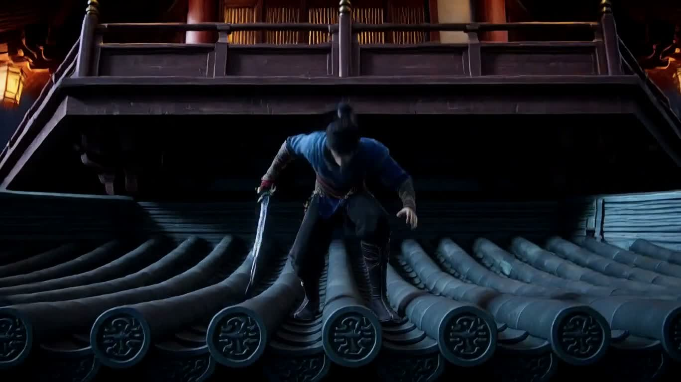 비 내리는 밤의 침몰한 호수·번개 그물의 추격